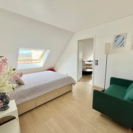 Apartment Penthouse 90m2 Terrace Parking 10m Paris Center *
